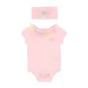 Angel's Face Body Rosa con Fascia Clementine per Neonate
