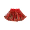 Angel's Face Gonna Tutù Rossa Scozzese per Neonate