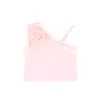 Angel's Face Top Rosa con Fiore Reese per Bambine