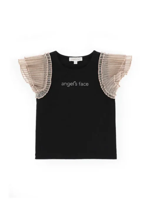 Angel's Face T-shirt Nera