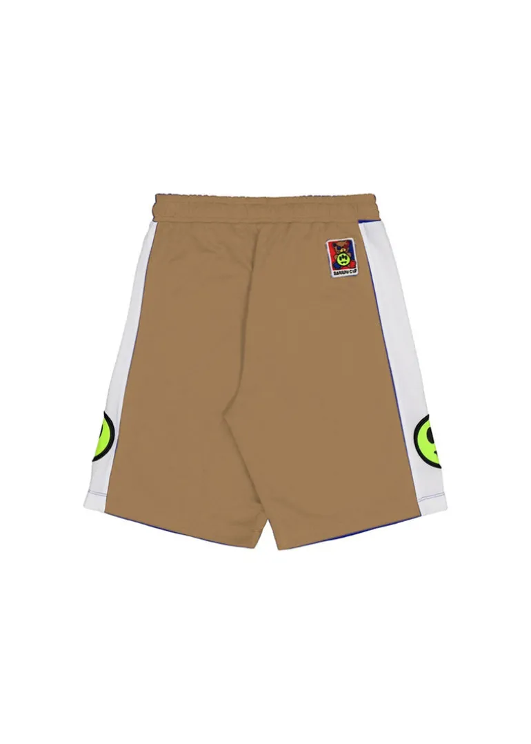 Barrow Kids Bermuda Bianco/Beige con Smile per Bambini