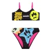 Barrow Kids Costume Bikini Nero con Stampa per Bambine