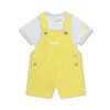 Boss Kids Salopette con T-Shirt per Neonati