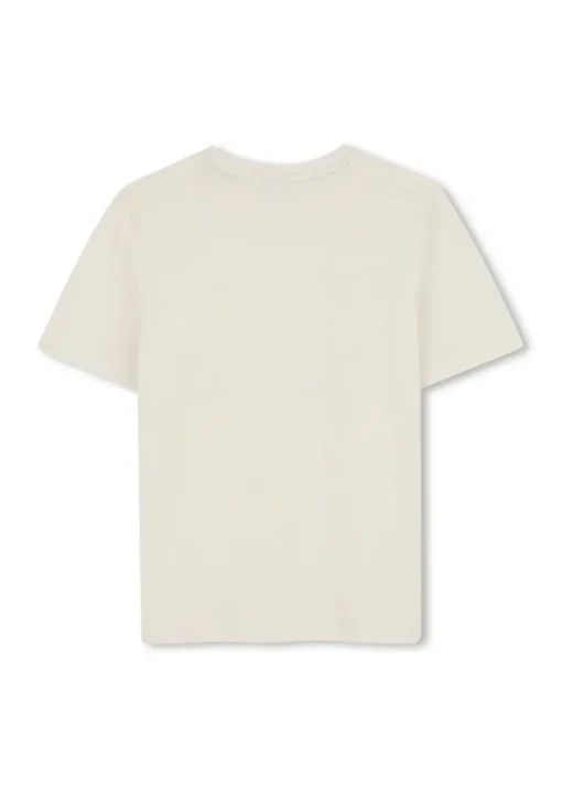 Boss Kids T-shirt Sabbia con Stampa Boss per Bambini