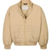 Calvin Klein Kids Giubbino Beige Trapuntato per Bambini