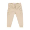 Calvin Klein Kids Pantaloni Beige Stile Cargo per Neonati