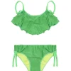 Costume 4Giveness Verde Glitter 2 Pezzi Bambina