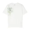 C.P. Company Kids T-shirt Bianca con Logo per Bambini