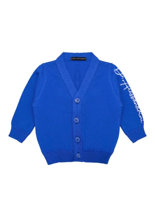 Daniele Alessandrini Cardigan Royal per Neonati