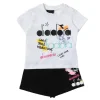 Diadora Neonata Completo Bianco/nero