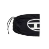 Diesel Kids Copricostume Nero con Oval D per Bambine
