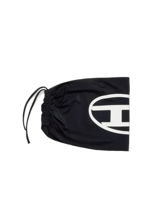 Diesel Kids Copricostume Nero con Oval D per Bambine