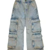 Diesel Kids Pantaloni Cargo Dusty Effect per Bambini