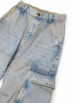 Diesel Kids Pantaloni Cargo Dusty Effect per Bambini