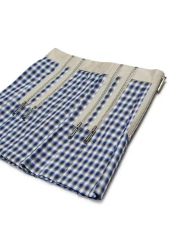 Dsquared2 Kids Gonna a Quadri con Zip per Bambine