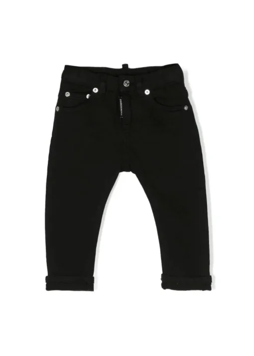 Dsquared2 Kids Jeans Nero per Neonati