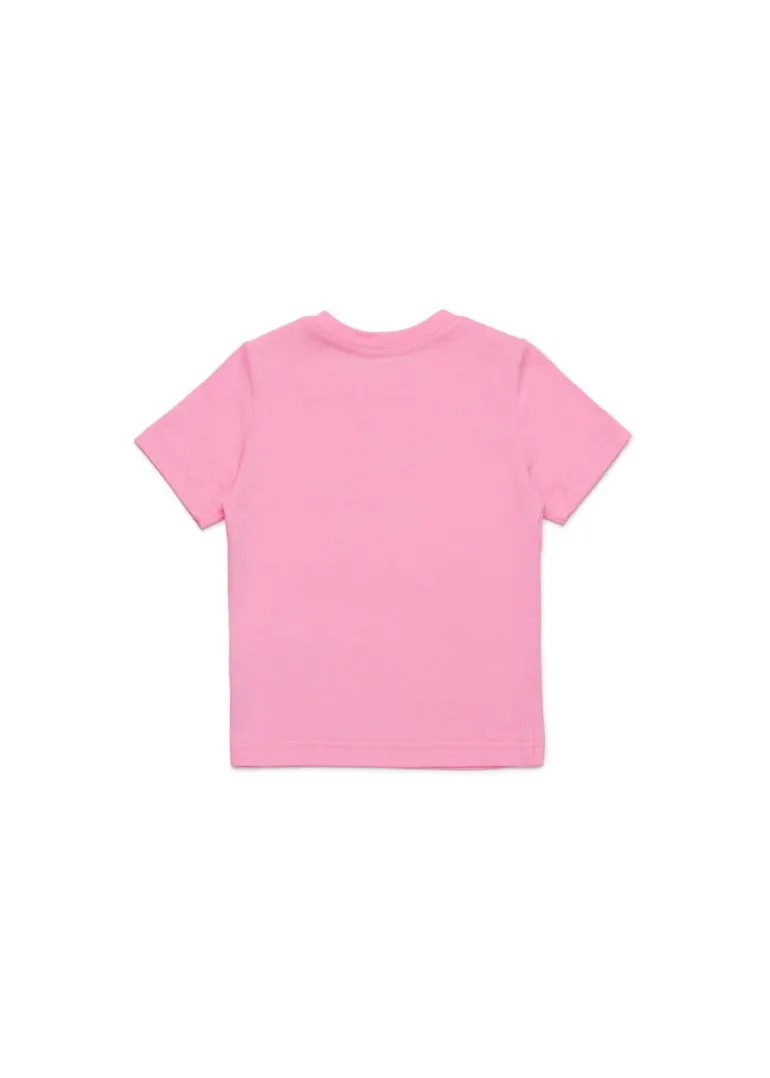 Dsquared2 Kids T-shirt con Logo per Neonate