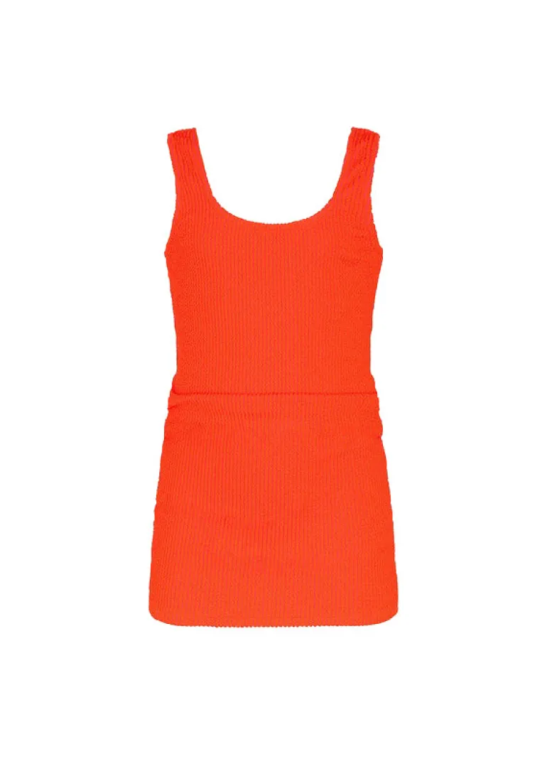 EffeK Copricostume Abito Corallo Fluo per Bambine