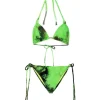 EffeK Costume Bikini Fantasia Verde per Bambine
