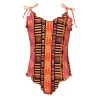 Effek Costume Monokini Fantasia Arancione per Bambine