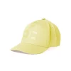 Elisabetta Franchi La Mia Bambina Cappello Limone con Logo per Bambine