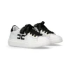 Elisabetta Franchi La Mia Bambina Sneakers Bianco/Nero per Bambine