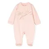 Elisabetta Franchi La Mia Bambina Tutina Rosa con Fiocco per Neonate