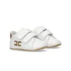 Elisabetta Franchi La Mia Bambina Sneaker Culla Bianco/Oro per Neonate