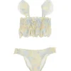 Elisabetta Franchi La Mia Bambina Costume Bikini Limone per Bambine