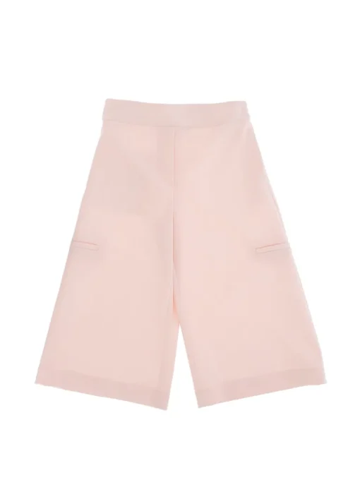 Elisabetta Franchi La Mia Bambina Pantaloni Palazzo Rosa per Bambine