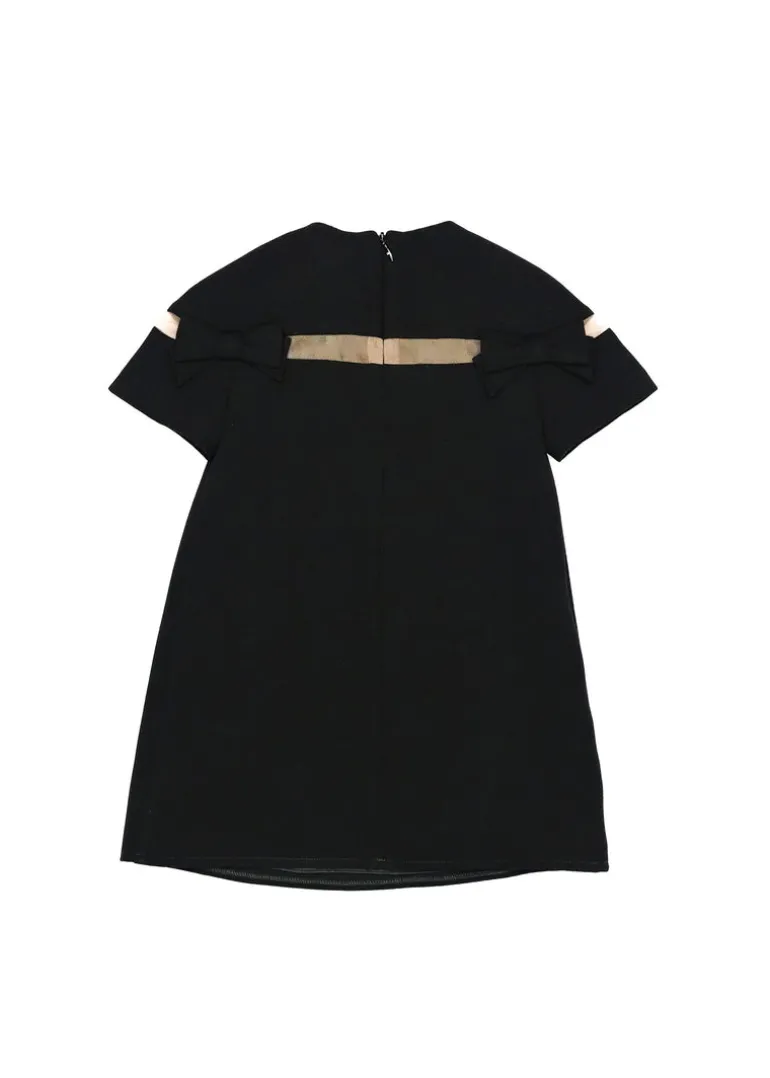 Elisabetta Franchi La Mia Bambina Abito Blu Navy per Bambine