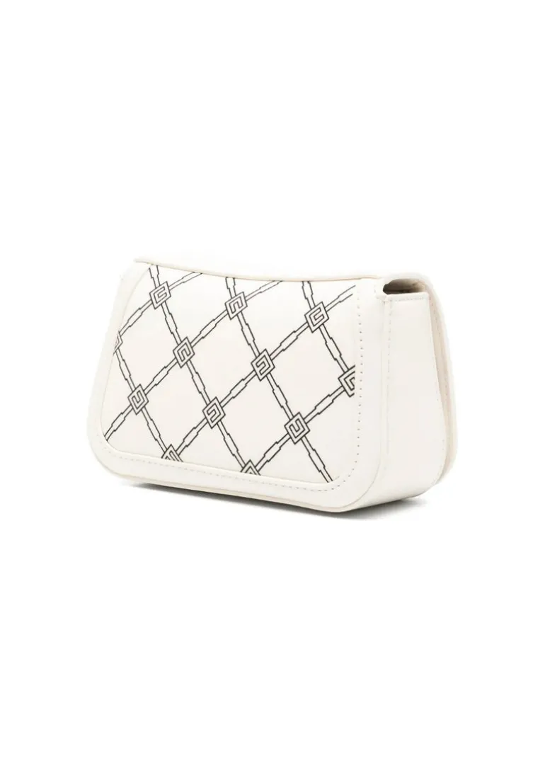 Elisabetta Franchi La Mia Bambina Borsa a Tracolla Burro/Nero Monogram per Bambine