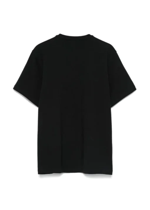 Elisabetta Franchi La Mia Bambina T-shirt Nera con Stampa per Bambine