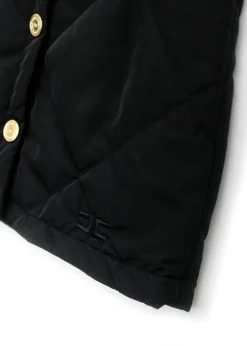 Elisabetta Franchi La Mia Bambina Gonna Trapuntata Nera per Bambine