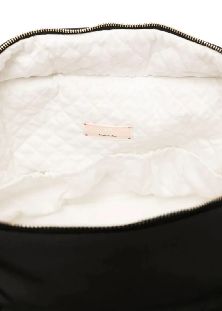 Elisabetta Franchi La Mia Bambina Borsa Mamma Nera con Fasciatoio