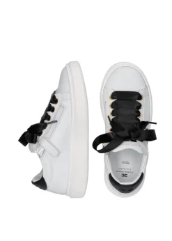 Elisabetta Franchi La Mia Bambina Sneakers Bianco/Nero per Bambine