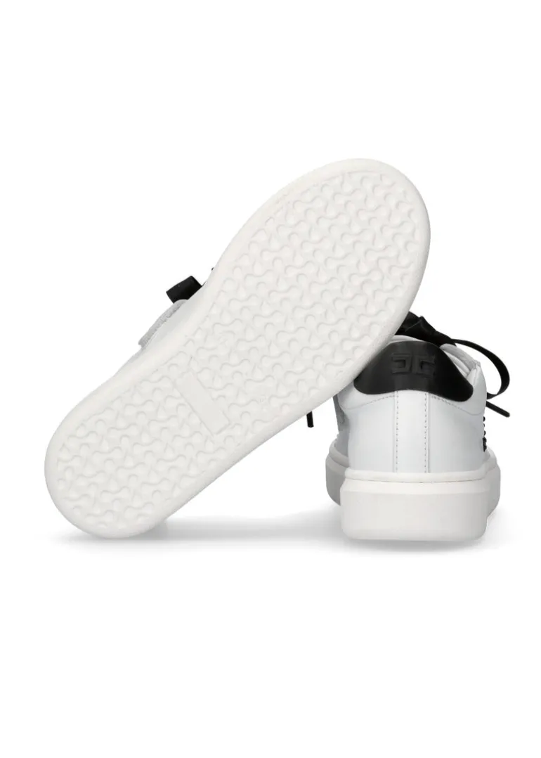 Elisabetta Franchi La Mia Bambina Sneakers Bianco/Nero per Bambine