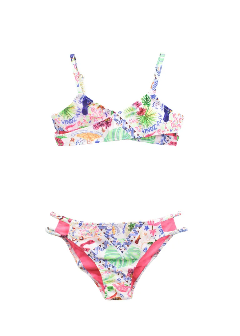 4GIVENESS Costume Bikini Fantasia Multicolor per Bambine