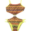4GIVENESS Costume Monokini Fantasia Multicolor per Bambine