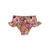 4GIVENESS Slip Fantasia Tropical Bouquet con Ruches per Neonate