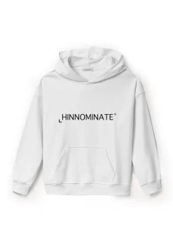 Hinnominate Kids Felpa con Cappuccio Bianca
