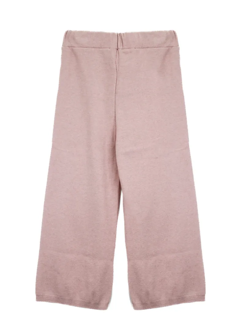 Hinnominate Kids Pantaloni Rosa in Maglia per Bambine