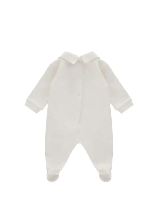 Iceberg Kids Tutina con Bavetta Bianca per Neonati