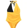 Ilaria Vitagliano Costume Monokini Giallo/Nero per Bambine