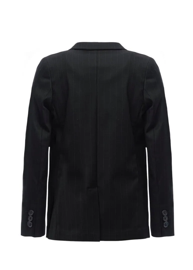 I'm Brian Blazer doppiopetto Nero con righe di gesso