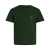 I'm Brian T-shirt Verde con Micro Logo per Bambini