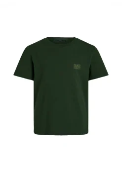 I'm Brian T-shirt Verde con Micro Logo per Bambini