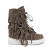 Jammers Bambina Stivale Di Camoscio Beige