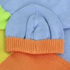 Le Coconne Cappello Azzurro/Arancio per Neonati