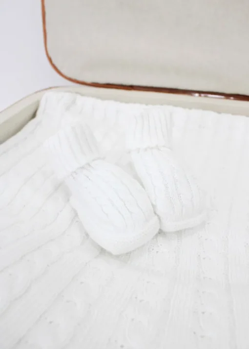 Le Coconne Scarpine Bianche per Neonati